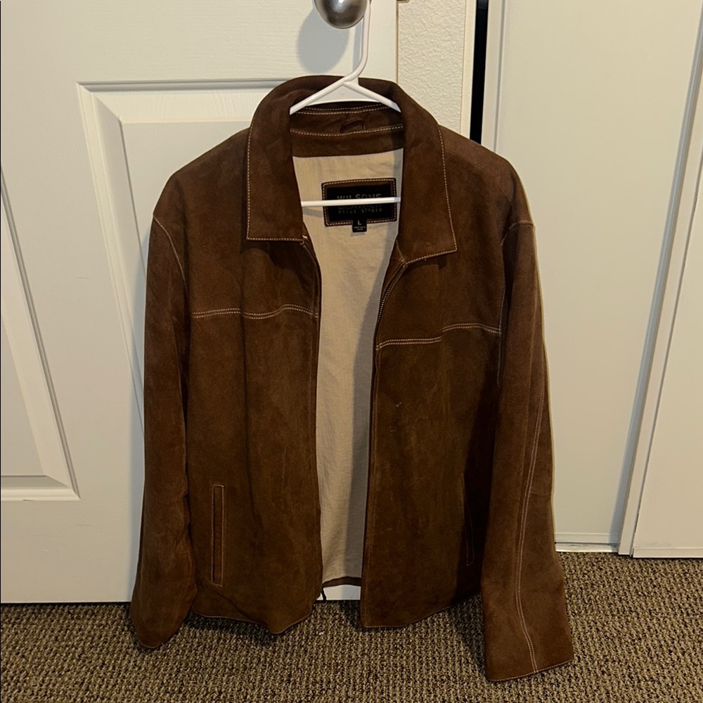 Vintage Wilson’s Leather Brown Suede Jacket (L)